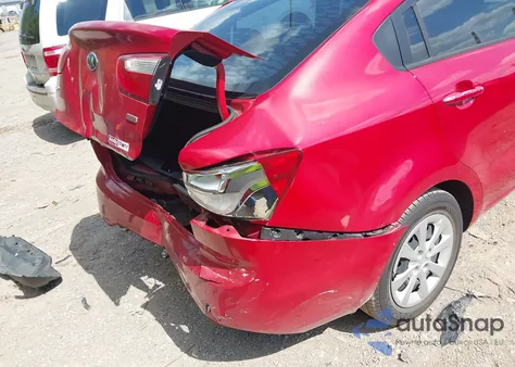 2014 Kia Rio Lx из США, поврежденный, VIN KNADM4A35E6419100